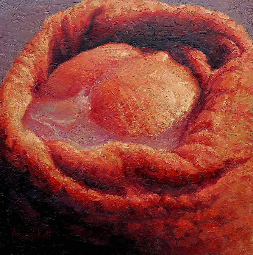 Penis Research Facility - Block A, Painting of a penis close up